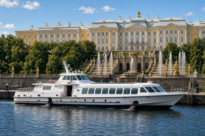 Мини-круиз в царство фонтанов