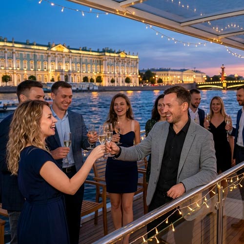 Корпоратив на теплоходе