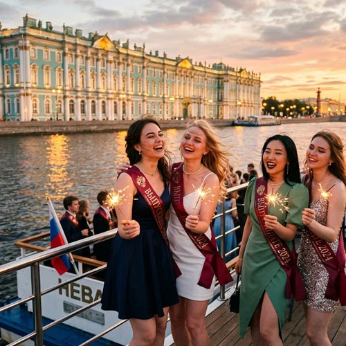 Выпускной на теплоходе